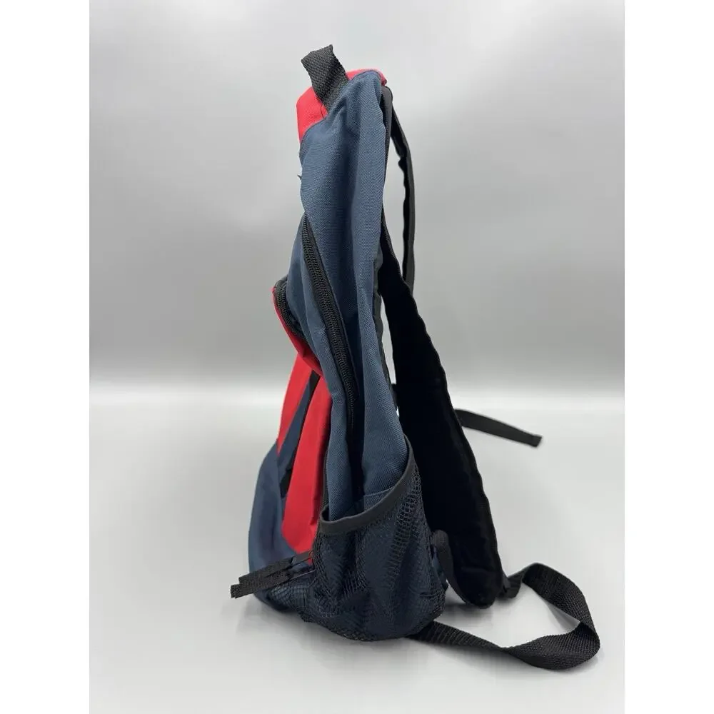 U.S. Polo Association Blue Red US Polo ASSN. Small Flag 1890 Backpack Book Bag